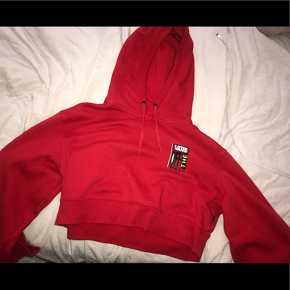 VANS OFF THE WALL Cropped Sweatshirt